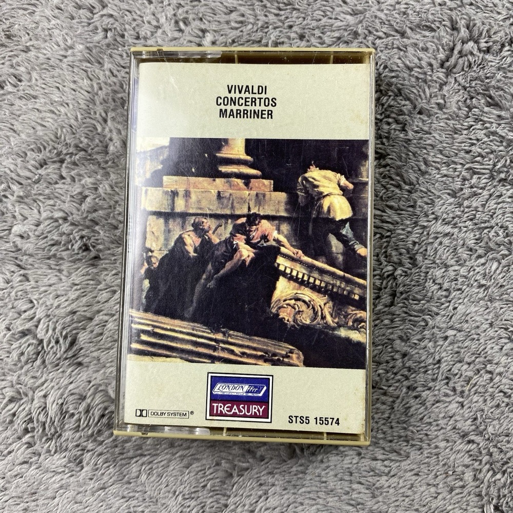 Treasury Series Vivaldi Concertos Marriner Cassette